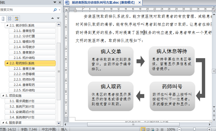 前进者分诊排队叫号系统-方案书